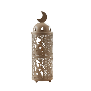 Aluminum Lanterns With Colorful Glass Panels For Home Decoration Durable Metal <b>Candle</b> <b>Holders</b> Vintage <b>Floor</b> Lanterns - Product Image 6