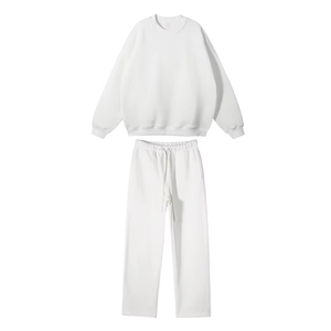 Conjunto Deportivo de Dos Piezas para Hombre, Estampado con Lavado Ácido, Cuello Redondo, con Bordado Personalizado, Algodón Ecológico, Gran Venta - Product Image 6