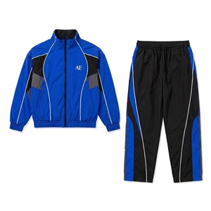 Ensemble de survêtement décontracté à capuche pour homme, coupe-vent épais, veste et pantalon de sport pour la gym, l'entraînement, la course, le jogging et les activités de plein air - Product Image 1