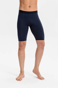 Shorts de compression pour hommes, dernière conception, haute qualité, respirants, séchage rapide, couleur unie, taille élastique personnalisable, vente chaude, prix raisonnable - Product Image 3