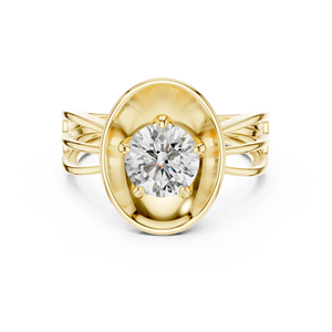 High Quality 925 Sterling Silver Moissanite <b>Diamond</b> <b>Ring</b> Custom Bridal Jewelry Factory Wholesale Manufacturer - Product Image 1