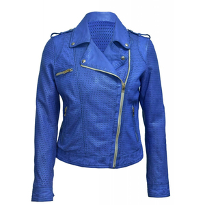 Wholesale Women's Genuine <b>Leather</b> <b>Jackets</b> Breathable Customizable High Quality Fashion Wear Hot Selling Stylish Design - Product Image 1