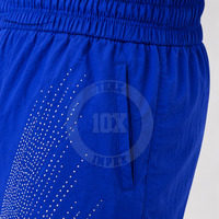 Ensemble short coupe-vent classique au design athlétique moderne en nylon et polyester