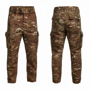 Pantalones Cargo de Camuflaje Personalizados, Impermeables, para Entrenamiento, con Múltiples Bolsillos, Ropa de Trabajo para Exteriores, Ligeros y Duraderos - Product Image 6