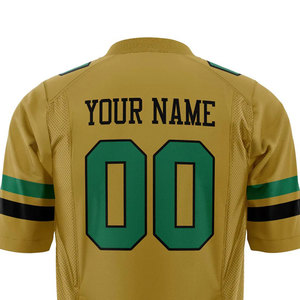 Best Selling Custom American Football Jersey Premium Bird Eye Mesh <b>Athletic</b> Team Uniform Custom Logo Name Number OEM Manufacture - Product Image 2