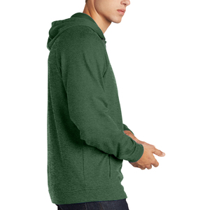 Sudaderas con capucha de algodón y forro polar para hombre de alta calidad OEM, sudaderas deportivas lisas con logotipo personalizado, diseño OEM. - Product Image 3