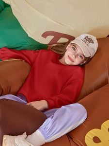 OEM Women's Plus Size Long Sleeve Soft 100% Cotton O-Neck Pullover Sweatshirt with Custom Colors Available - Product Image 5