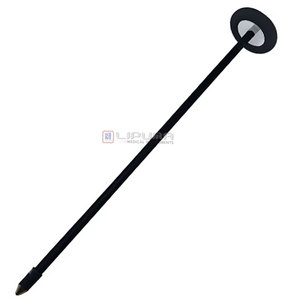 Ensemble de 2 marteaux à réflexes neurologiques, marteau à réflexes noir de 9 pouces avec manche court en plastique, outils d'examen médical diagnostique - Product Image 3