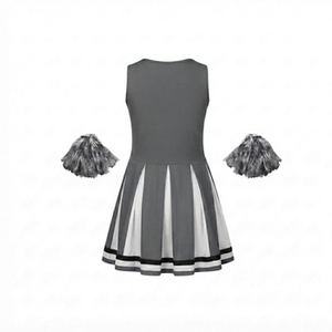 Uniforme de Animadoras Personalizado y Transpirable para Mujer, Corte Ajustado, Ropa Deportiva para Baile y Animación, Fabricación OEM, Atuendo de Alto Rendimiento - Product Image 4