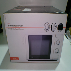 Four à micro-ondes manuel 700 W 20 L avec minuterie blanc Igenix I-G2071 - Product Image 1