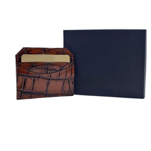 Handmade Genuine Leather Slim <b>Card</b> <b>Holder</b> <b>Wallets</b> Multicolor Geometric Designs Minimalist Front Pocket Credit <b>Card</b> Case for Men - Product Image 4