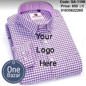 Camisa de vestir de oficina para hombre de algodón 100% de gran calidad elegante buscando temporada de otoño precio barato exportación proveedor de Bangladesh - Product Image 3