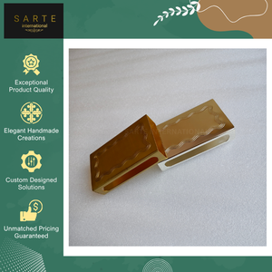 High Quality Modern Silver/Gold Finish Eco-Friendly Durable Recyclable Handmade Brass Water Resistant Customizable Safety - Product Image 6