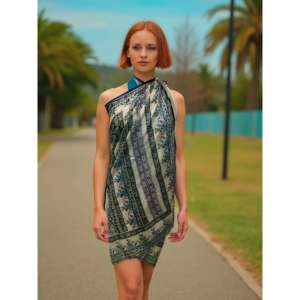 Lot en gros de Saris en soie, Sarongs, Paréos, Écharpes de plage et Cache-maillots de bain 72x45 - Product Image 4