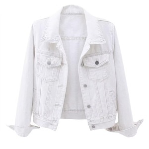 Veste en jean délavé pour homme, légère, confortable, vintage, coupe-vent, respirante, streetwear, décontractée, pour tous les jours - Product Image 2