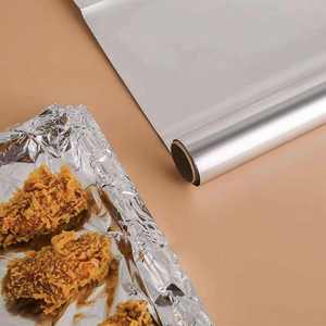 Rouleau de papier aluminium de cuisine de qualité supérieure 20M 30M 40M, épaisseur 11 microns, qualité alimentaire, pour cuisson et pâtisserie domestiques - Product Image 1