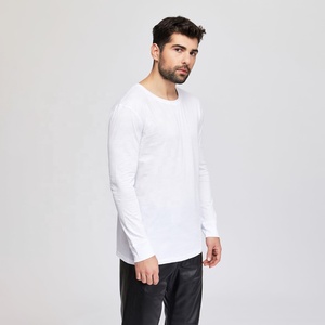 Camiseta Deportiva de Manga Larga para Hombre, 100% Algodón, Secado Rápido, Transpirable, Antipilling, Holgada, para Entrenamiento, Running, Gimnasio y Fitness - Product Image 5