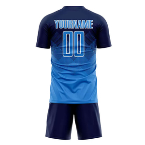 Cheap Price Unisex <b>Soccer</b> Uniform Customized Training Sportswear Breathable Sublimated Print V-neck Short Sleeve Football - Product Image 4