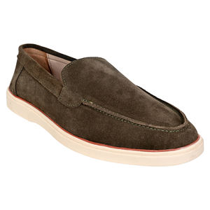 Nuevos Mocasines Casuales de Moda para Hombre, de Gamuza de Oliva, Ligeros y Cómodos, Estilo Slip-On - Product Image 4