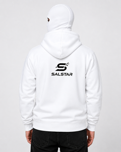 เสื้อฮู้ดผ้าฝ้ายพรีเมียมพร้อมหมวกคลุมหน้าในตัว |   เสื้อฮู้ดสตรีทแวร์โลโก้แบบกำหนดเอง - Product Image 3