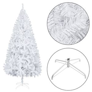 Albero di Natale Artificiale Premium in Abete Bianco da 2,13 m, 950 Rami Pieghevoli, Leggero, Facile da Montare, Effetto Neve, Albero di Natale Robusto - Product Image 5