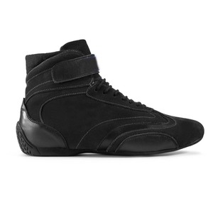 Chaussures de karting professionnelles de style actuel, mi-mollet, respirantes, réglables, imperméables, doublure en cuir véritable, hiver, moto - Product Image 5