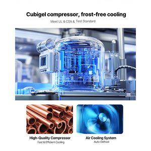 60\" Commercial Kitchen Refrigerator 15.4 Cu. Ft Sandwich Prep Refrigerated <b>Table</b> Mega Top Food Prep <b>Fridge</b> for 16 Pans Cutting - Product Image 3