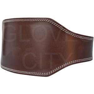 Cinturón de Levantamiento de Pesas de Cuero Genuino de Vaca Marrón de Alta Calidad, Logotipo Personalizado, Protección Profesional, Ajustable, Recto, Deportivo - Product Image 6