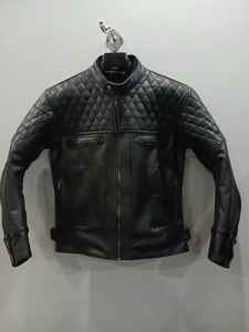 Chaqueta de cuero de alta calidad para motociclistas, tela gruesa y segura, chaqueta de cuero para motocicleta para hombres y mujeres, artículos de moda. - Product Image 5