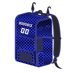 Sac à dos de baseball Hoodrix en tissu Oxford imperméable, robuste, avec doubles fermetures éclair, fond rembourré, protection supérieure de l'équipement - Product Image 2
