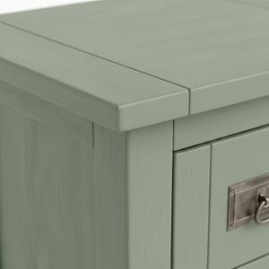 Mesa de Centro Moderna PKP con 2 Cajones, Madera de Caucho Blanca, MDF, Mueble Duradero para Sala de Estar, 1 Año de Garantía - Product Image 5