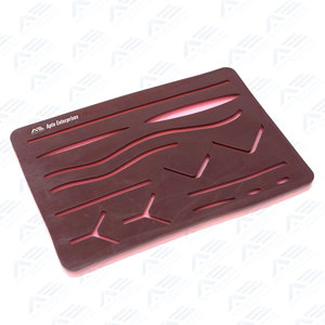 Kit Completo de Práctica de Sutura con Estuche, Kit de Entrenamiento de Sutura de Piel Médica con Almohadilla de Sutura e Instrumentos Médicos - Product Image 6