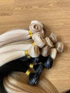 Para Genius Weft 100% Extensiones de cabello humano virgen vietnamita Cutícula alineada Alta calidad Onda suelta Afro Curl Precio al por mayor - Product Image 4