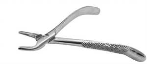 Pinzas de Extracción Dental No. Instrumento Quirúrgico Reutilizable Autoclavable de Acero Inoxidable 76N - Product Image 2