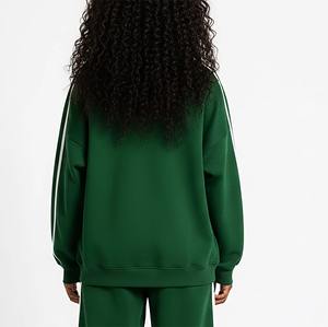 Sweat-shirts et hoodies oversize imprimés pour femmes, style streetwear hiver, en mélange polyester/coton, avec strass, tailles personnalisées, vente en gros à prix abordable - Product Image 6