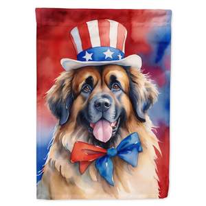 Leonberger patriotique américain multicolore jardin drapeau boîte aux lettres décoratif cour drapeau bannière pour Patio oeuvre pour parterres de fleurs petit - Product Image 1