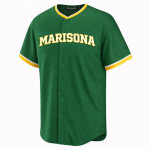 Camiseta de Béisbol Personalizada para Equipos, OEM, Marca Privada, Clubes, Ligas, Escuelas Deportivas |   Uniforme de Trabajo con Botones Delanteros, 100% de Alto Rendimiento - Product Image 2