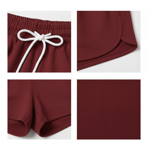 Shorts pour femmes, toucher doux, qualité supérieure, vêtements décontractés, taille élastique, fabricant en gros OEM - Product Image 5