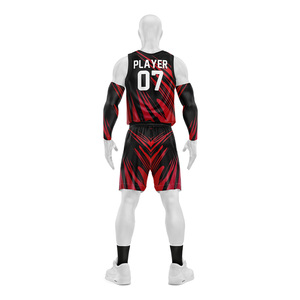 Ensemble Maillot et Short de Basketball Premium Personnalisé Sublimé Tenue d'Équipe Légère Vente en Gros Usine OEM ODM - Product Image 2