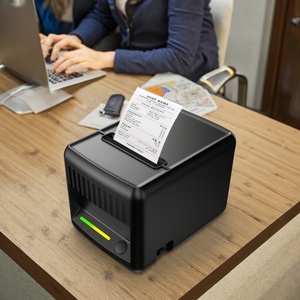 เครื่องพิมพ์ใบเสร็จความร้อน Sudex MHT-P80 ขนาด 80 มม. เชื่อมต่อ USB/LAN พร้อมใบมีดตัดอัตโนมัติ สำหรับร้านอาหาร ร้านค้าปลีก และร้านค้า มีสินค้าในสต็อก - Product Image 2