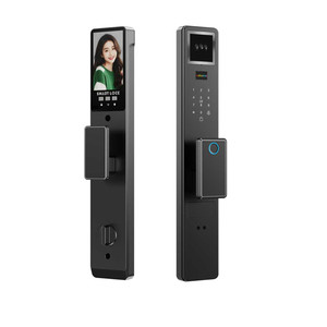 Tuya 3D thông minh khóa Mèo Mắt vân tay mật khẩu an ninh nhà hệ thống OEM/ODM nhà máy tùy chỉnh thép Wifi thẻ nhớ - Product Image 2