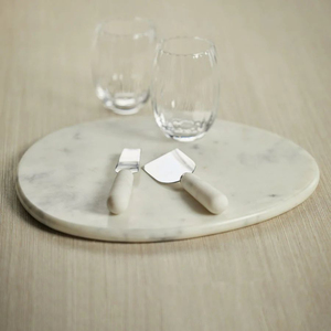 Premium Handcrafted <b>Black</b> Marble Chopping <b>Board</b> for Kitchen Heavy Duty Natural Stone Cutting <b>Board</b> with Polished <b>Board</b> - Product Image 2