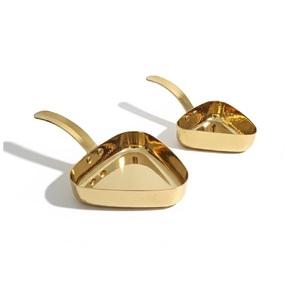 Cuencos de Acero para Servir con Asa, Acabado Dorado Martillado, para Aperitivos, Ensaladas, Servicio Elegante - Product Image 6