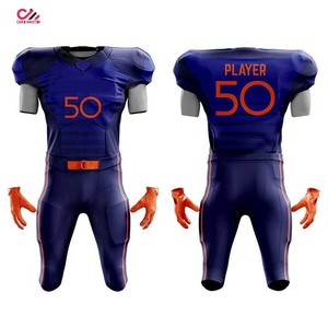 Nouveauté, uniforme de football américain pour hommes, taille plus, 100% polyester, respirant, séchage rapide, fabrication directe, personnalisé - Product Image 4