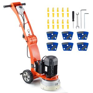 Levigatrice Elettrica da Pavimento 1.7HP 10 Pollici, 1300W 1720RPM, Macchina per Levigatura e Lucidatura Pavimenti in Calcestruzzo - Product Image 1