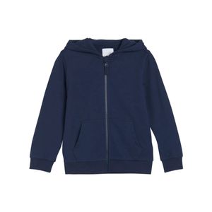 Sweat à capuche zippé personnalisable pour garçons, manches longues, 100% coton, haute qualité, respirant, vêtements d'hiver décontractés pour garçons - Product Image 1