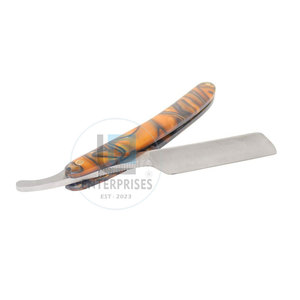 Heavy Duty Men's Stainless Steel Wood Handle <b>Straight</b> Shaving <b>Razors</b> for Face & Barber Shop Use - Product Image 6