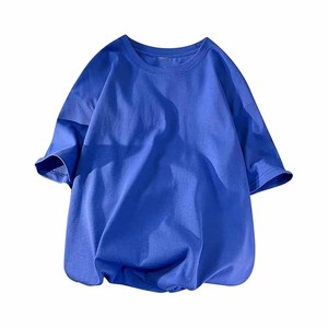 เสื้อยืดโอเวอร์ไซส์ทรงหลวม แขนสั้น คอกลม สำหรับผู้ชาย สไตล์ลำลอง - Product Image 6