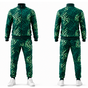 Kit de maillot de football OEM/ODM avec impression par sublimation, personnalisable avec le nom et le numéro de l'équipe, ensemble uniforme de football en polyester à séchage rapide, vente en gros - Product Image 3