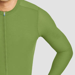 Jersey de Ciclismo de Manga Larga, Compresión Ligera, Transpirable, de Secado Rápido, Personalizable al por Mayor, para Hombre y Mujer - Product Image 3